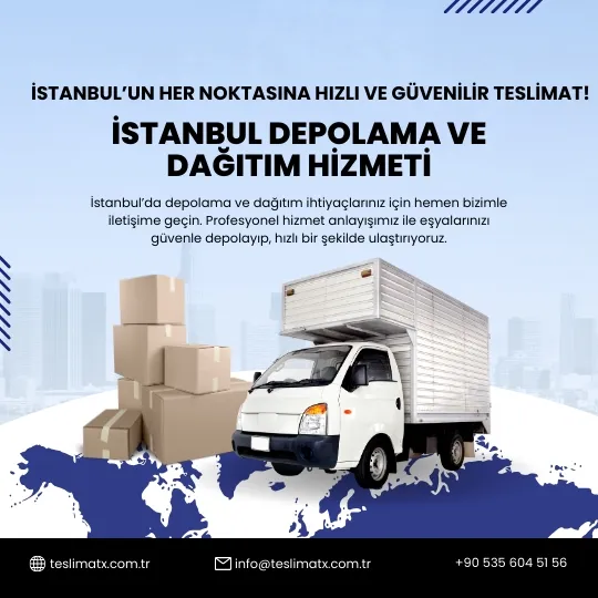 İstanbul Depolama ve Dağıtım Hizmeti